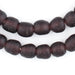 Deep Purple Recycled Glass Beads (11mm) - The Bead Chest