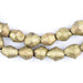 Cameroon Brass Bicone Beads (11x10mm) - The Bead Chest
