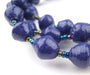 Royal Purple Recycled Paper Beads from Uganda - The Bead Chest