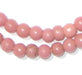 Rose Round Ethiopian Padre Beads - The Bead Chest