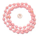 Pink Recycled Paper Beads from Uganda - The Bead Chest