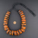 Vintage Coral Moroccan Amber Resin Beads (Graduated) - The Bead Chest