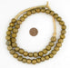Wound Round Ghana Brass Beads (11mm) - The Bead Chest