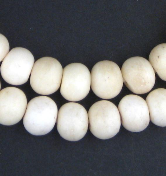 Round Bone Beads (12mm) - The Bead Chest