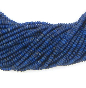 Tiny Lapis Lazuli Heishi Beads (2mm)