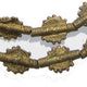 Brass Baule Beads, Sun Design (14mm) - The Bead Chest