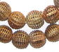 Basket Design Brass Filigree Globe Beads (20mm) - The Bead Chest