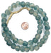 Blue Wave Marine Recycled Glass Beads (14mm) - The Bead Chest