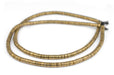Brass Snake Disk Beads (6mm) - The Bead Chest