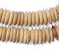 Wood Saucer Beads (10mm) - The Bead Chest