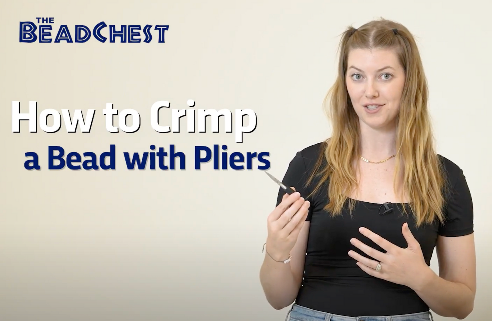 How to Crimp a Bead with Pliers