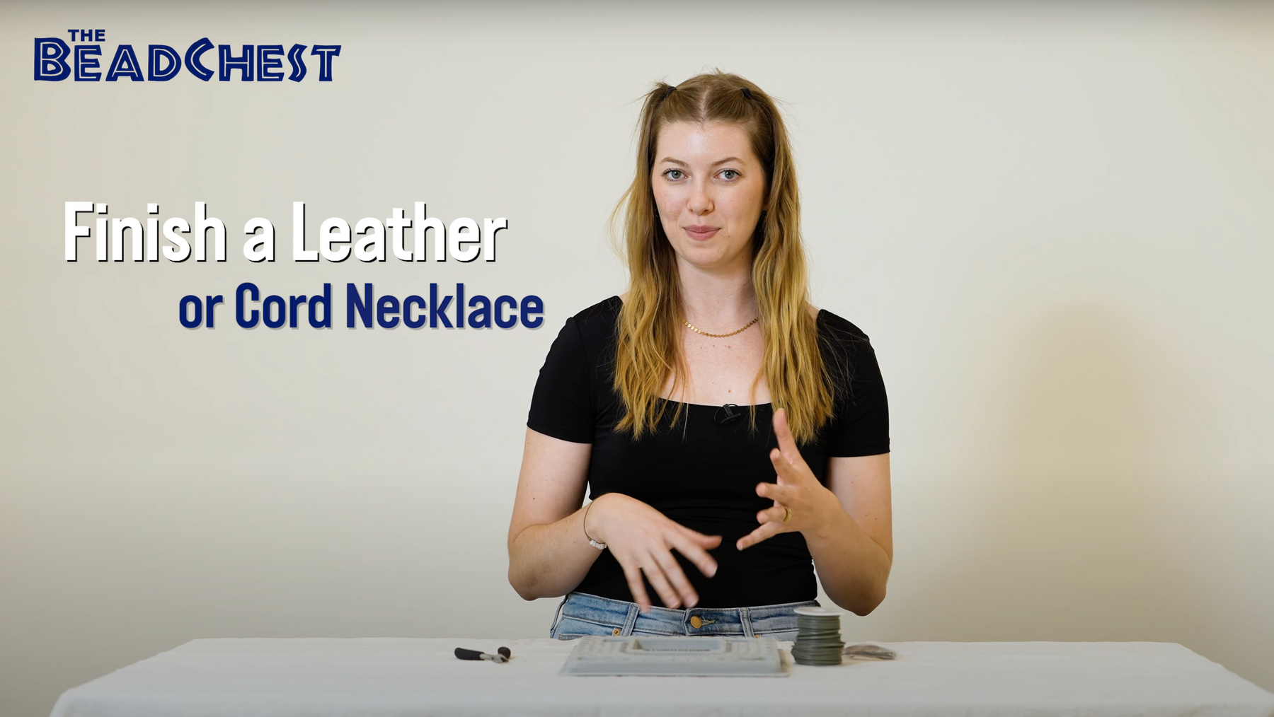 How to Finish a Leather Cord Necklace