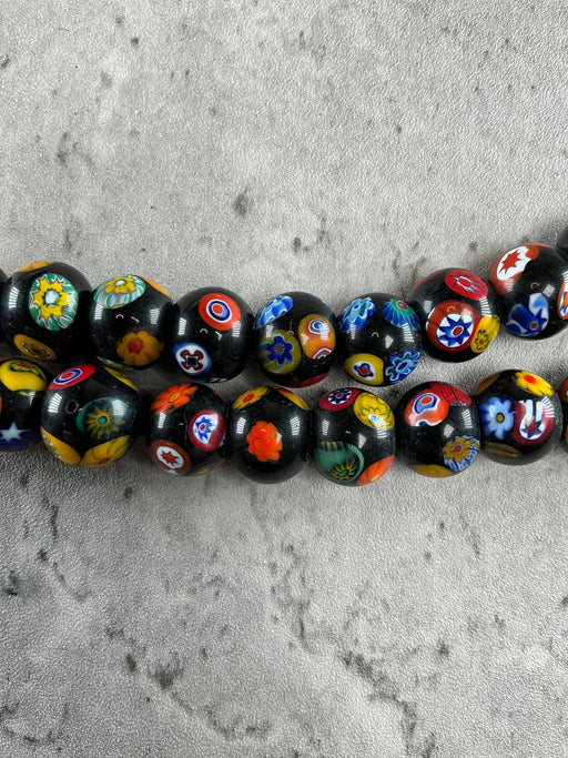 Hidden Gems: Round Millefiori Beads