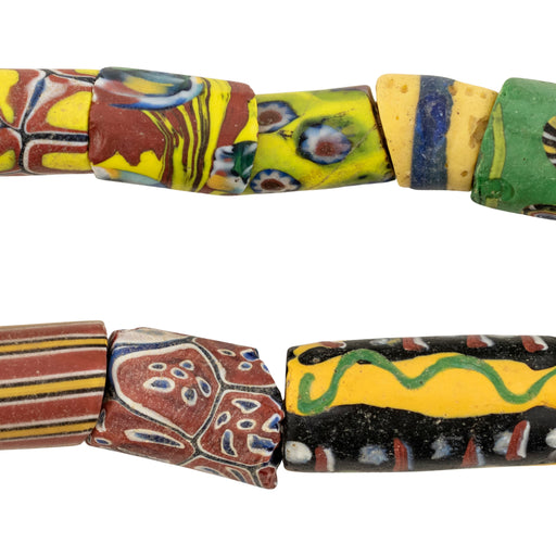 Antique Venetian Millefiori African Trade Beads #20700