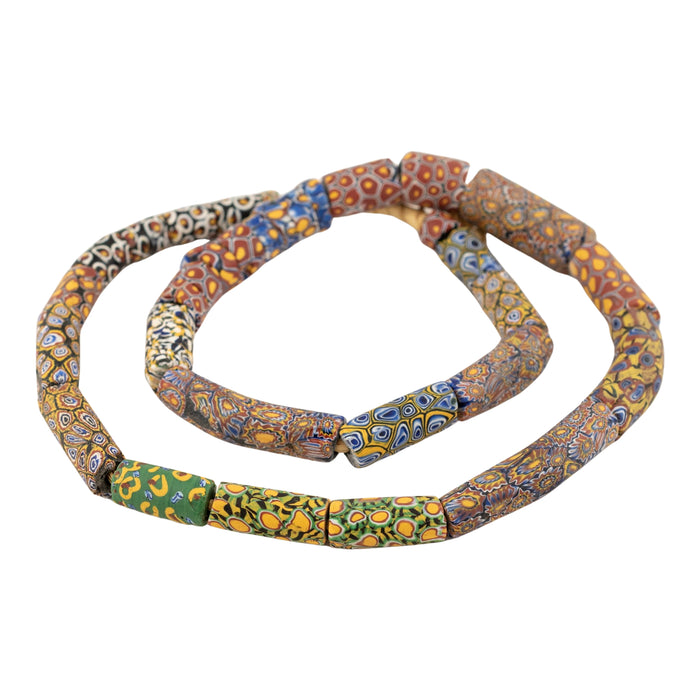 Antique Venetian Millefiori African Trade Beads #20688