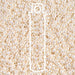 Antique ivory pearl Ceylon Miyuki 11/0 seed beads up close, with a tube outline showing the 23.5g vial size