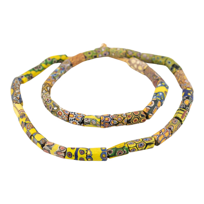 Antique Venetian Millefiori African Trade Beads #20673