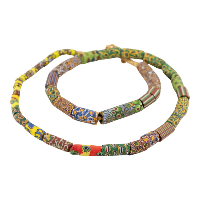 Antique Venetian Millefiori African Trade Beads #20659