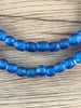 Hidden Gems: Sapphire Blue Recycled Glass Beads