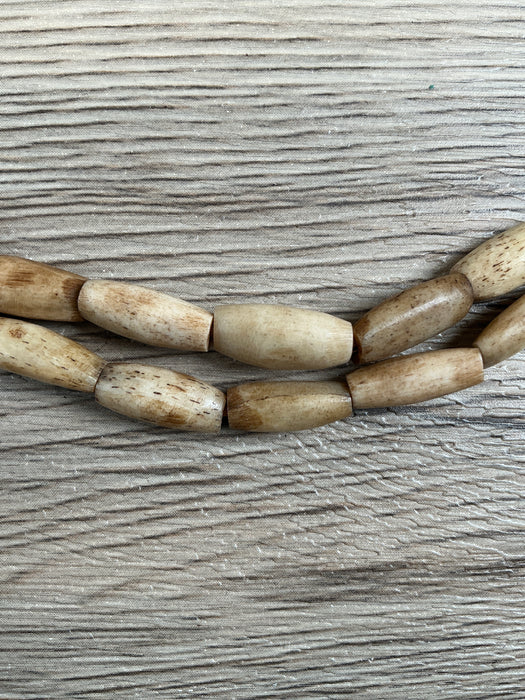 Hidden Gems: Oval African Bone Beads