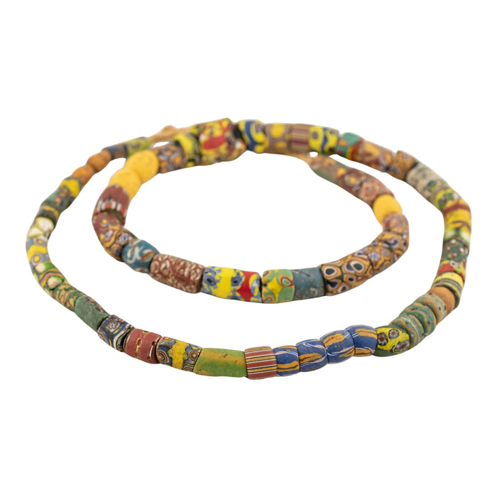 Antique Venetian Millefiori African Trade Beads #20681