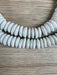 Hidden Gems: White Ashanti Saucer Beads