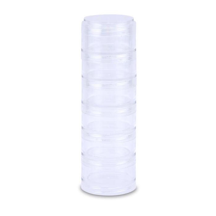 Stackable Containers (Small, 6 Containers, 1 Lid)