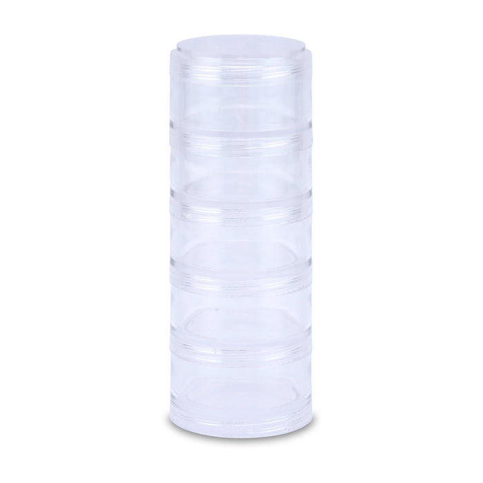 Stackable Containers (Medium, 5 Containers, 1 Lid)