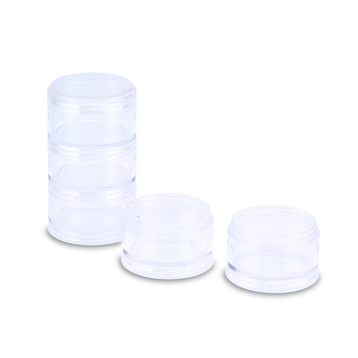 Stackable Containers (Medium, 5 Containers, 1 Lid)