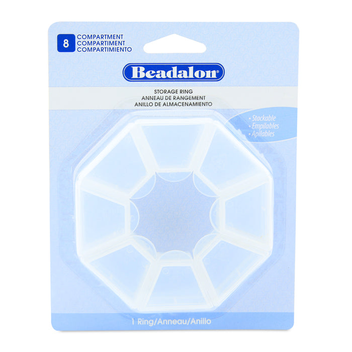 Beadalon Storage Ring (8 Compartments)