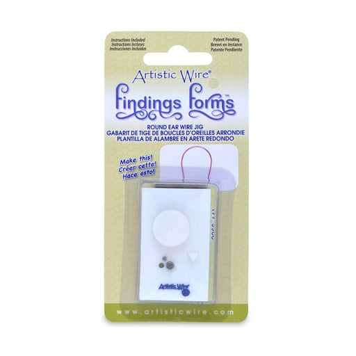 Findings Forms Round Ear Wire Jig (1 pc)