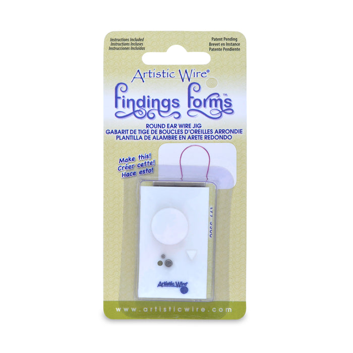 Findings Forms Round Ear Wire Jig (1 pc)