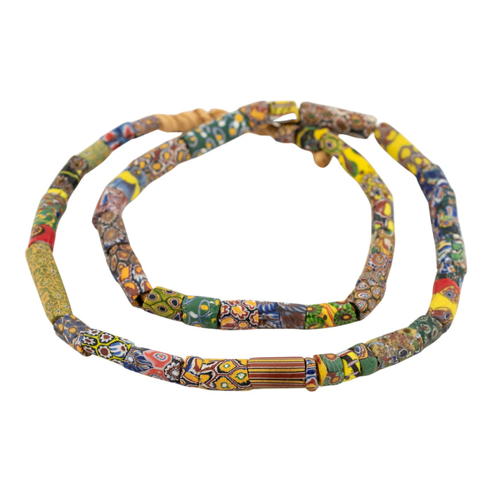 Antique Venetian Millefiori African Trade Beads #20692
