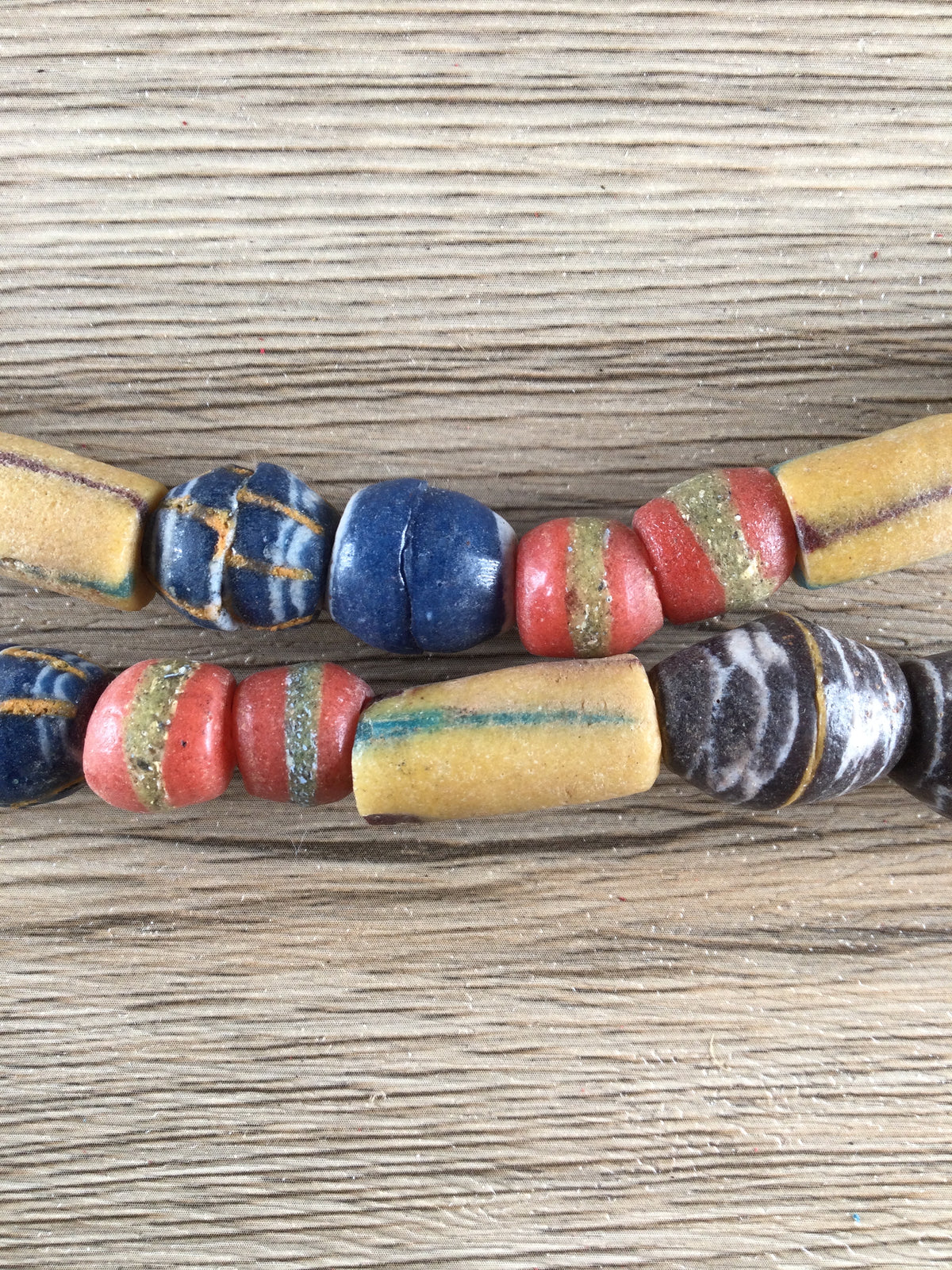 Hidden Gems: Mixed Ghana Powder Glass Beads — The Bead Chest