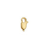 24K Gold Plated Brass Lobster Clasp (10mm)