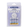 Gold Crimp Bead Variety Pack (Sizes 0, 1, 2, 3, Set of 600)