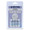 Silver Plated Crimp Bead Variety Pack (Sizes 0, 1, 2, 3, Set of 600)