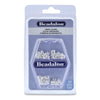 3mm Silver Plated Crimp Covers (80 pieces)