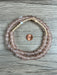 Hidden Gems: Rose Recycled Glass Beads (11mm)