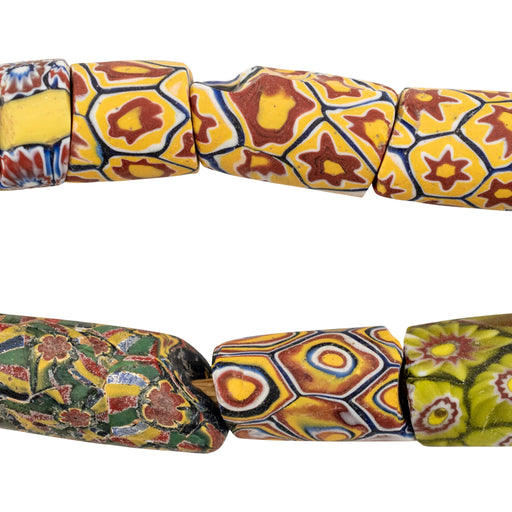 Antique Venetian Millefiori African Trade Beads #20707