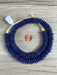 Hidden Gems: Cobalt Blue Ashanti Saucer Beads (14mm)