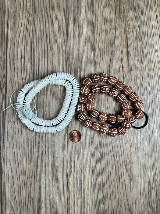 Hidden Gems: Bundle Clay And Pastel Blue Button Beads