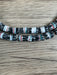 Hidden Gems: Black Strawstack Sandcast Beads