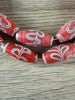 Hidden Gems: Fancy Red Java Glass Beads