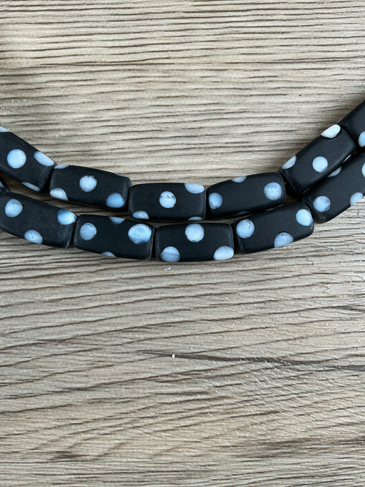 Hidden Gems: Rectangular Skunk Beads