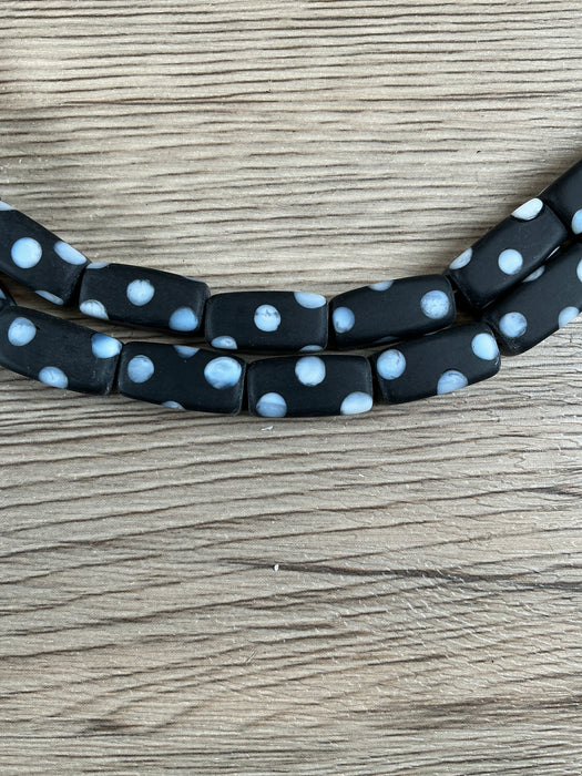 Hidden Gems: Rectangular Skunk Beads