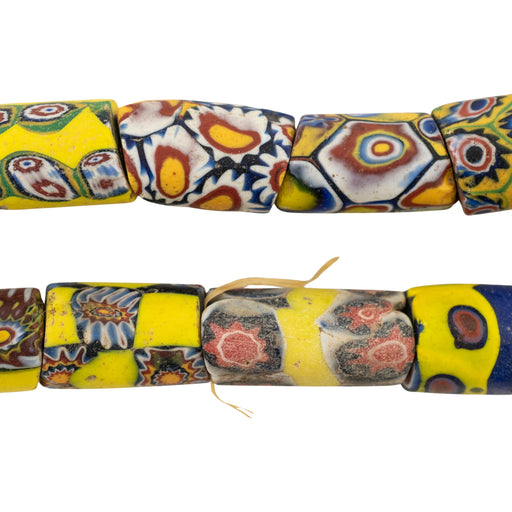 Antique Venetian Millefiori African Trade Beads #20673