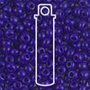 Opaque Cobalt Miyuki Seed Beads #414 (6/0, 4.3mm, 20g Tube)