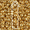 Duracoat Galvanized Gold Miyuki Seed Beads #4202 (6/0, 4.3mm, 20g Tube)