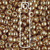 Duracoat Galvanized Champagne Miyuki Seed Beads #4204 (6/0, 4.3mm, 20g Tube)